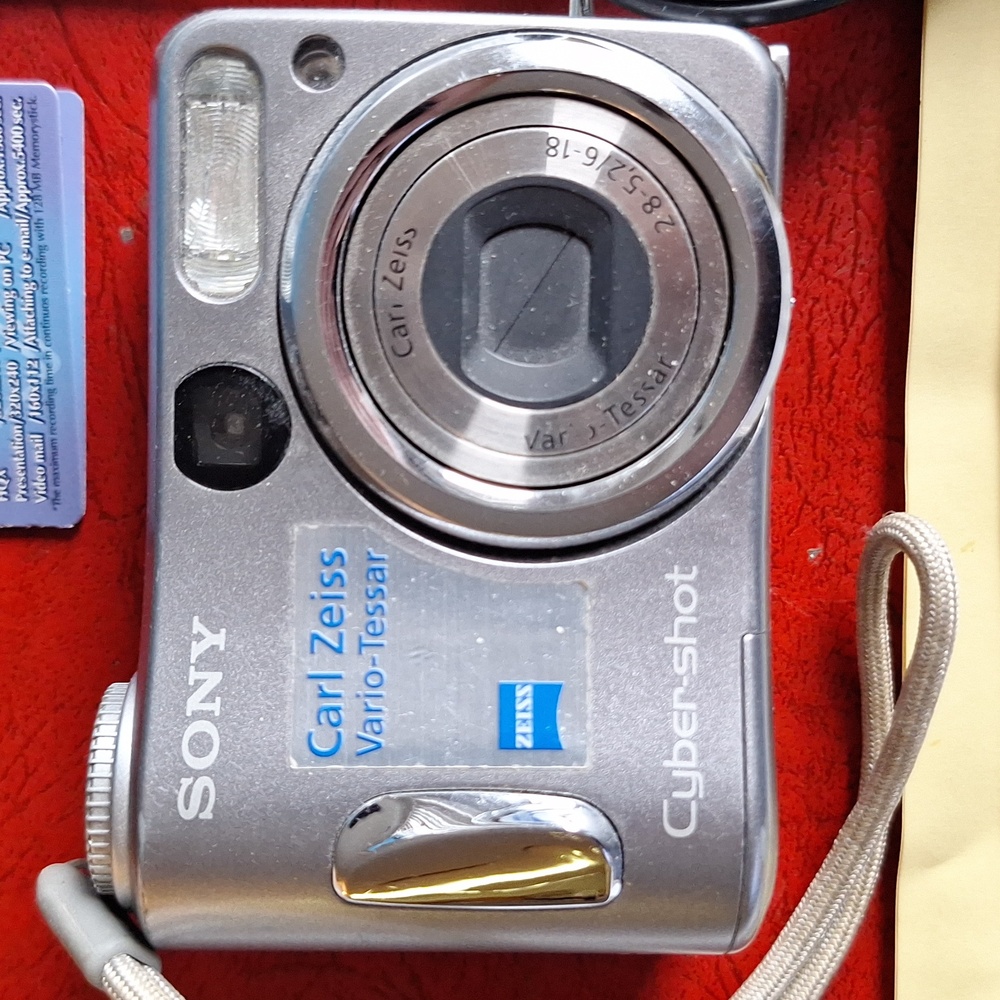 Sony Cyber-shot DS 60 Silver Digital Camera